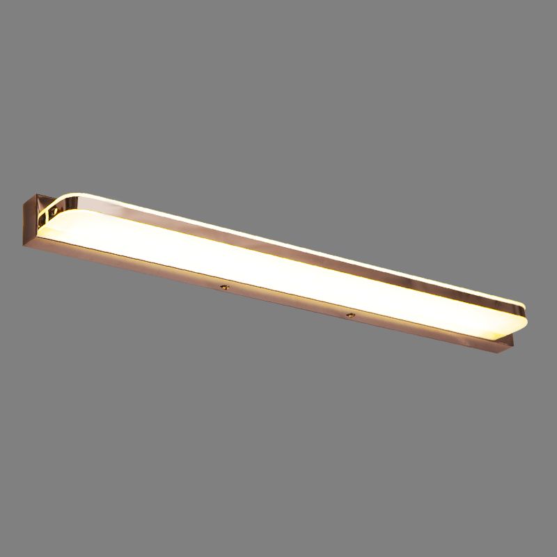 Luce vanità moderna lineare METALE MITOLA LED LED LED LIMORE PER BAGNI IN SIGILTÀ