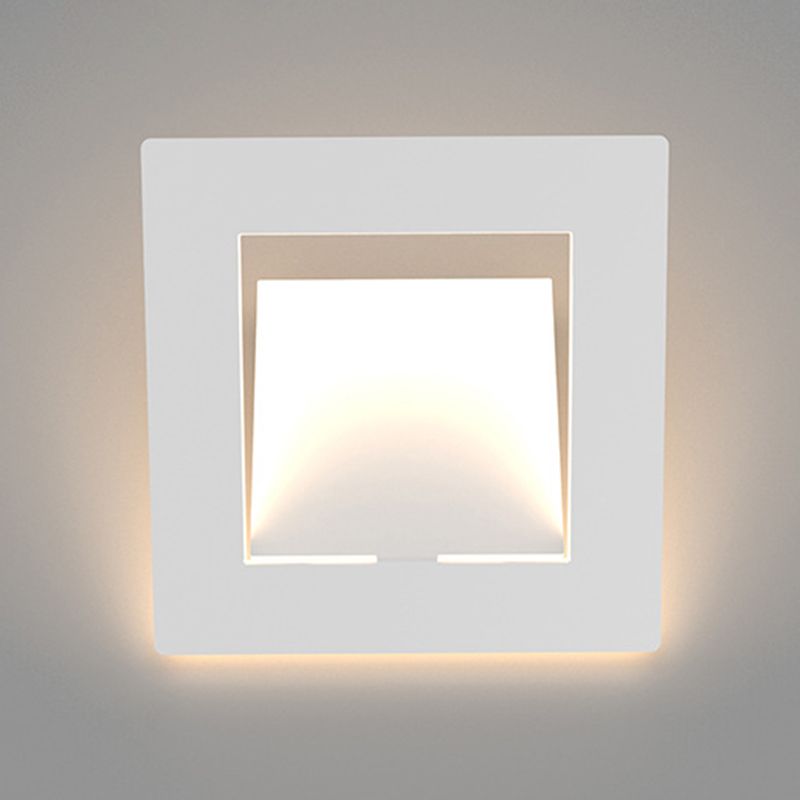 Contemporary Bath Vanity Lighting LED White Wall Light for Bathroom