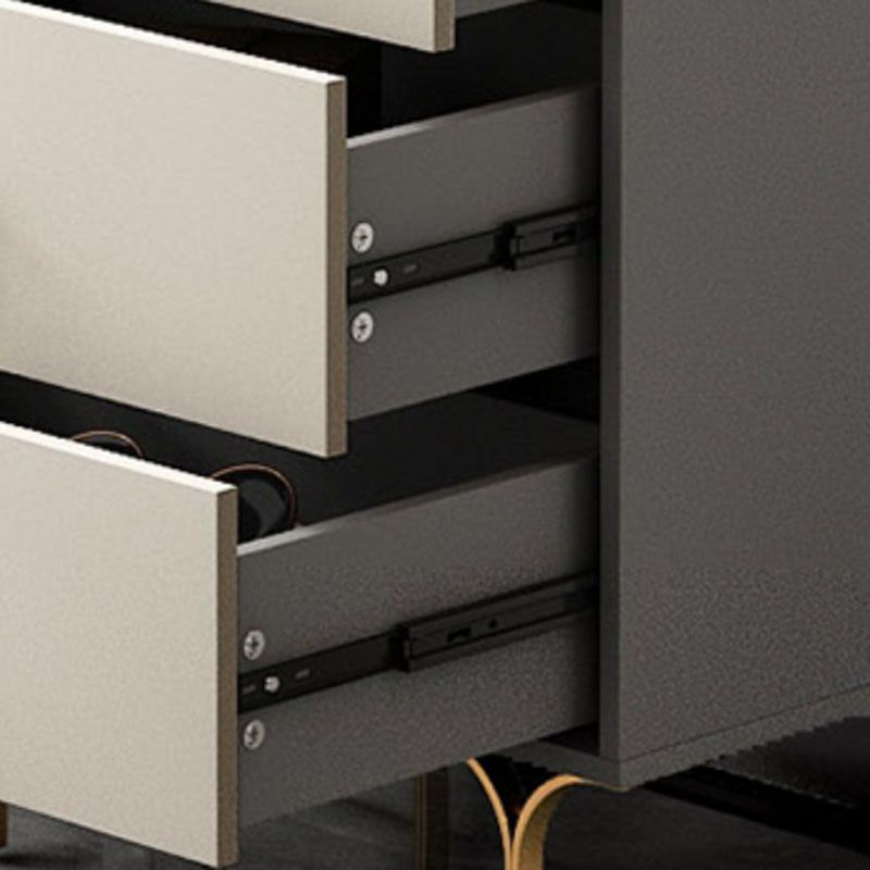 15.6-inch Width Glam Dresser Manufactured Wood Storage Chest