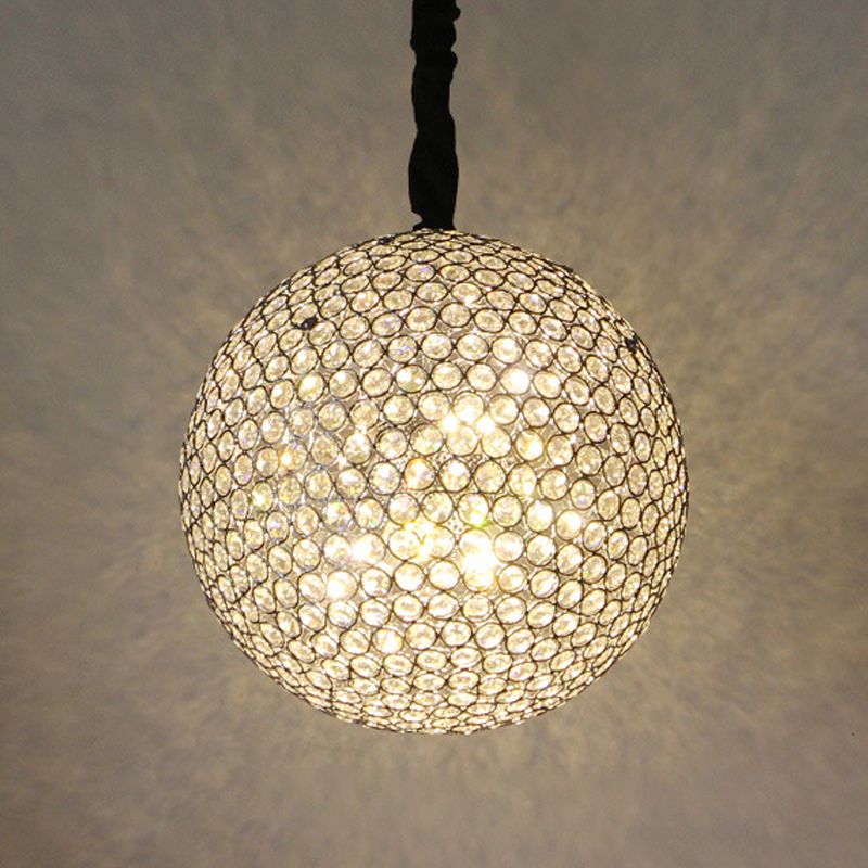 Lampadario contemporaneo a 3 lampadario a cristallo head ristorante il lampadario appeso