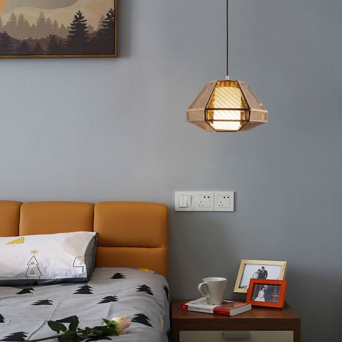 Metall postmoderne Anhänger Licht 1 Lichthänge Deckenleuchte für Esszimmer