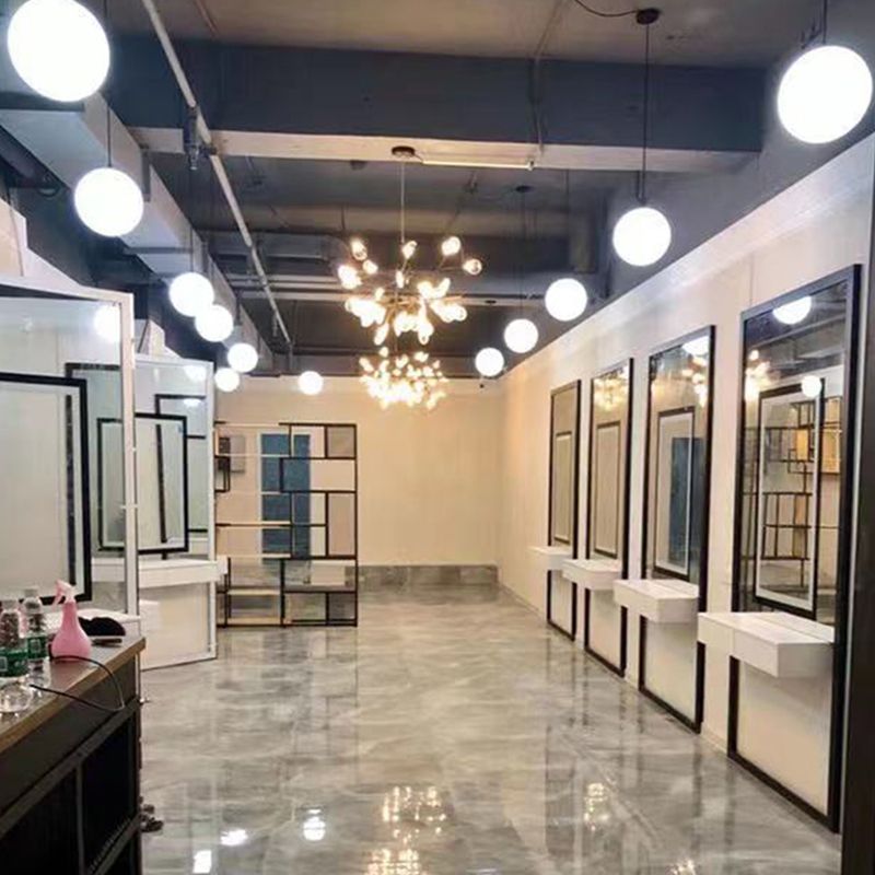 Ball Shape Hanging Light Fixture Glass Simple Hanging Pendant Light