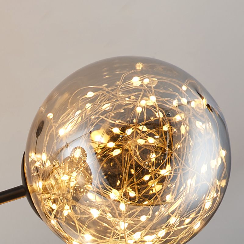 Kugeln Kronleuchter zeitgenössischer Kronleuchter Glas Multi -Leuchten hängen Leuchten