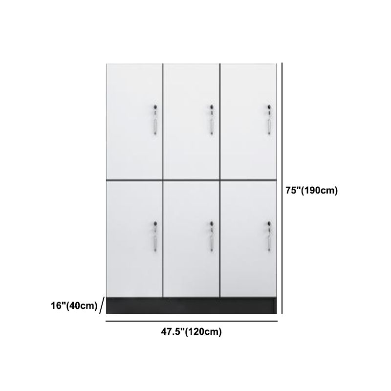 Engineered Wood Hinged Door Storage Cabinet Contemporary Cabinet for Bathroom