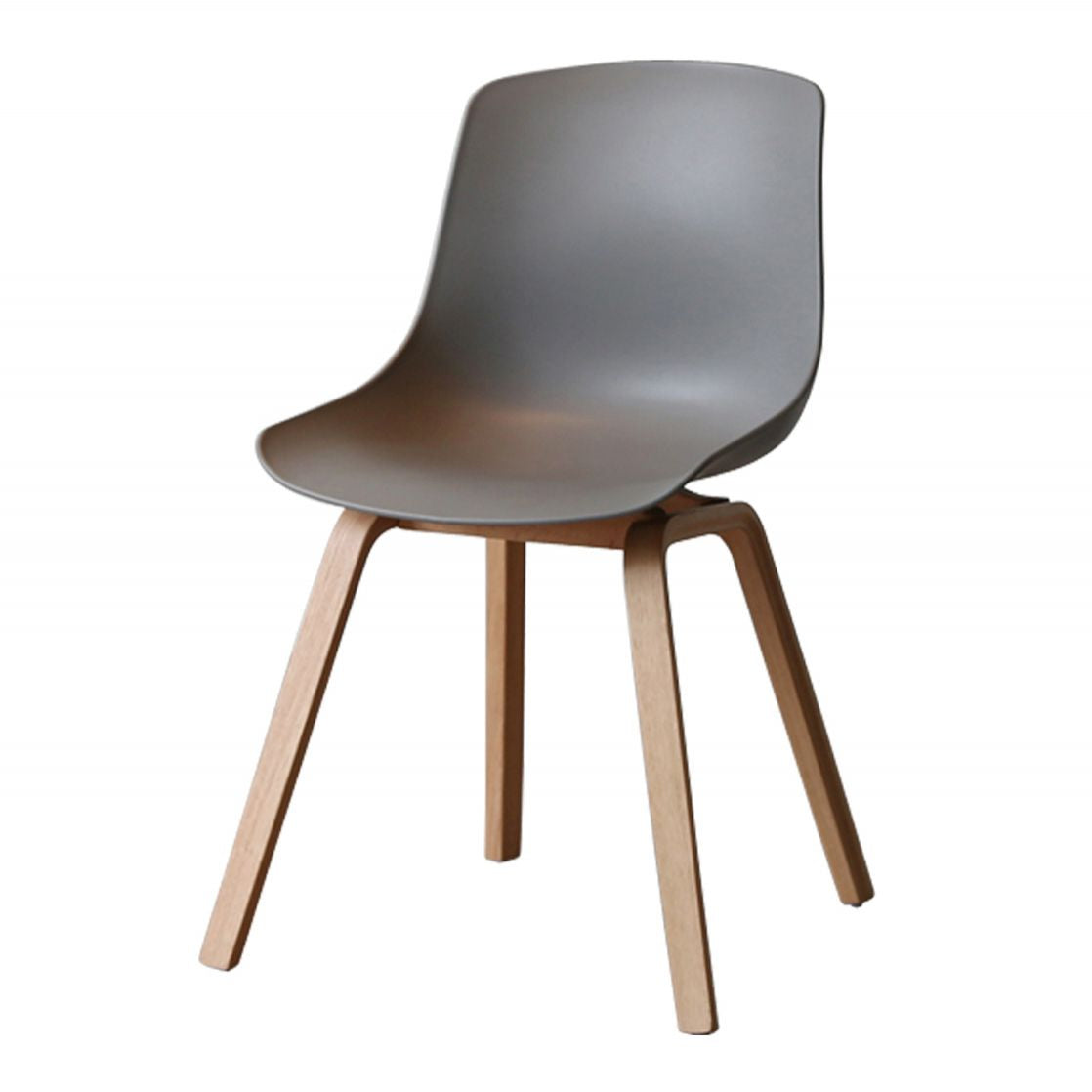 Sedie sala da pranzo in stile contemporaneo sedia solida a bracciole con gambe in legno