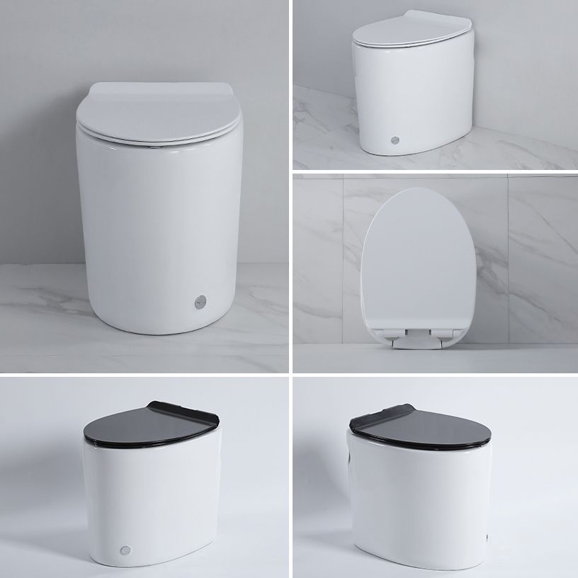 Floor Mounted Toilet One-Piece Toilet ABS Contemporary Flush Toilet