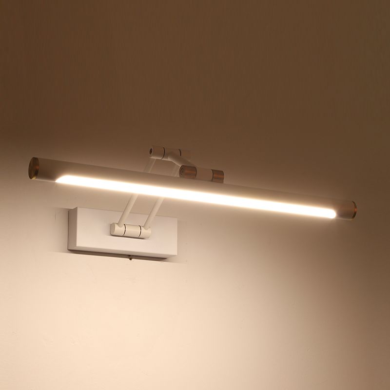 Funzione da parete da parete lineare moderna 1 Funzione illuminazione da parete a specchio leggero