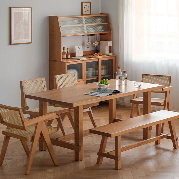 Modern 1/2/4/5/6 Pieces Dining Set Pine Wood Dining Furniture Set /Separate Items