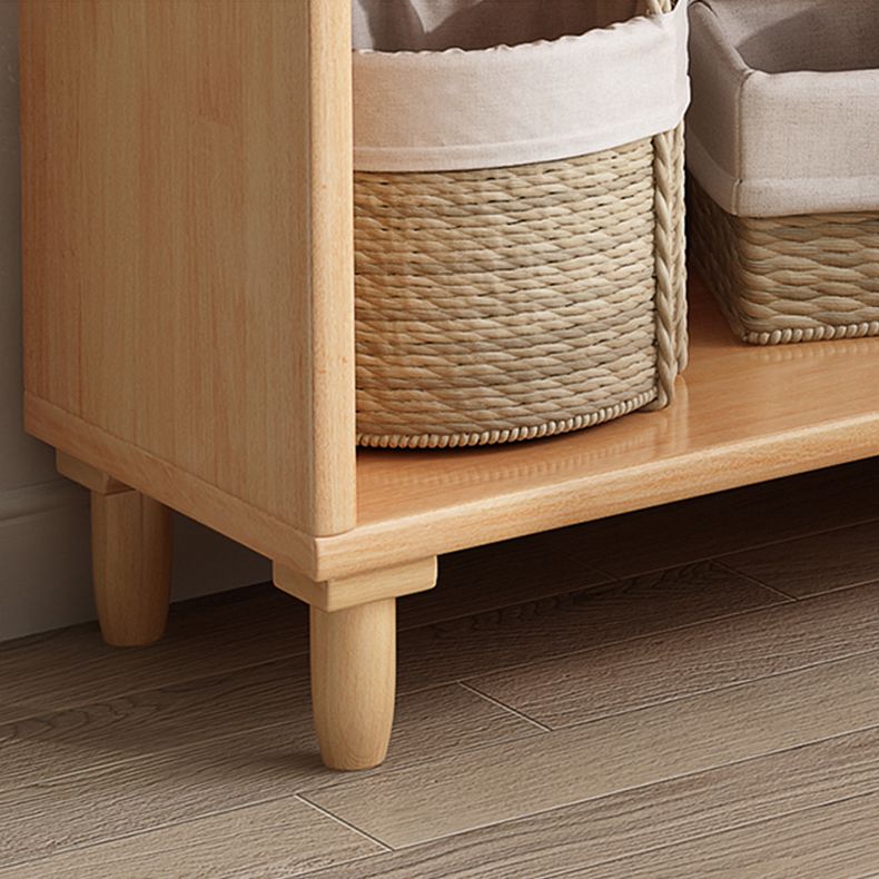 Bibliothèque standard en bois à 4 étagères étagère contemporaine, 67''h x 23.6''w