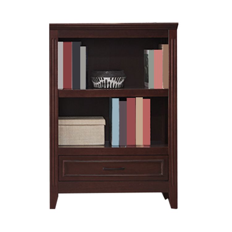 Modern Style Bookshelf Solid Wood Standard Shelf Bookcase for Home