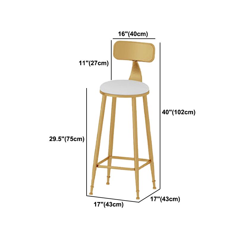 Glam1/2/3 Pieces Bar Table Set Rectangle Marble Bar Table with Bar Stool