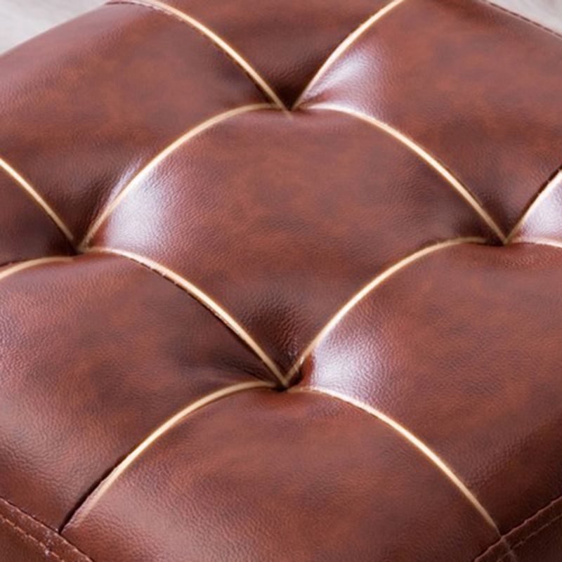 Yellow Modern Standard Stain Resistant Square Indoor Standard