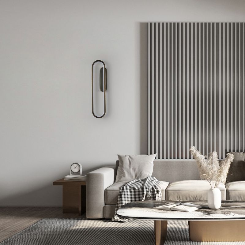 Contemporary LED Wall Light Fixture Simple Household Wall Light Sconce for Bedroom