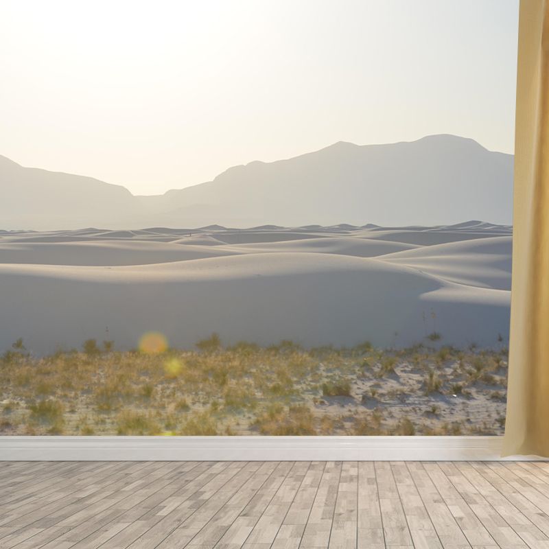 Desert Wall Mural Wallpaper Modern Style Mildew Resistant for Living Room