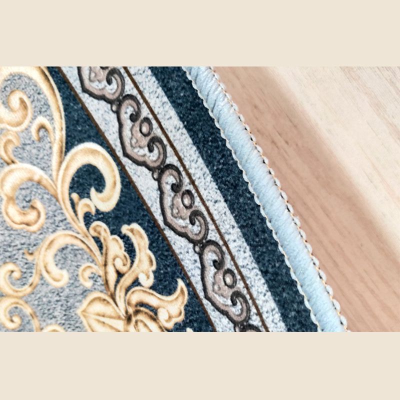 Simplicity Modern Rectangle Indoor Rug Trendy Triangle Pattern Carpet Polyester Non-Slip Backing Carpet for Home Decoration