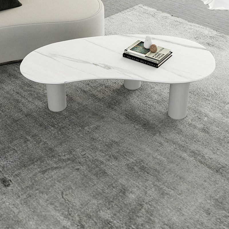 Modern 3 Legs Coffee Table Slate Coffee Table for Living Room