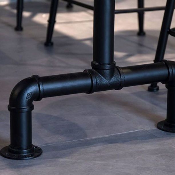 Modern 1/2/7 Pieces Bar Table Set Rectangle Pine Wood Counter Table with High Stools