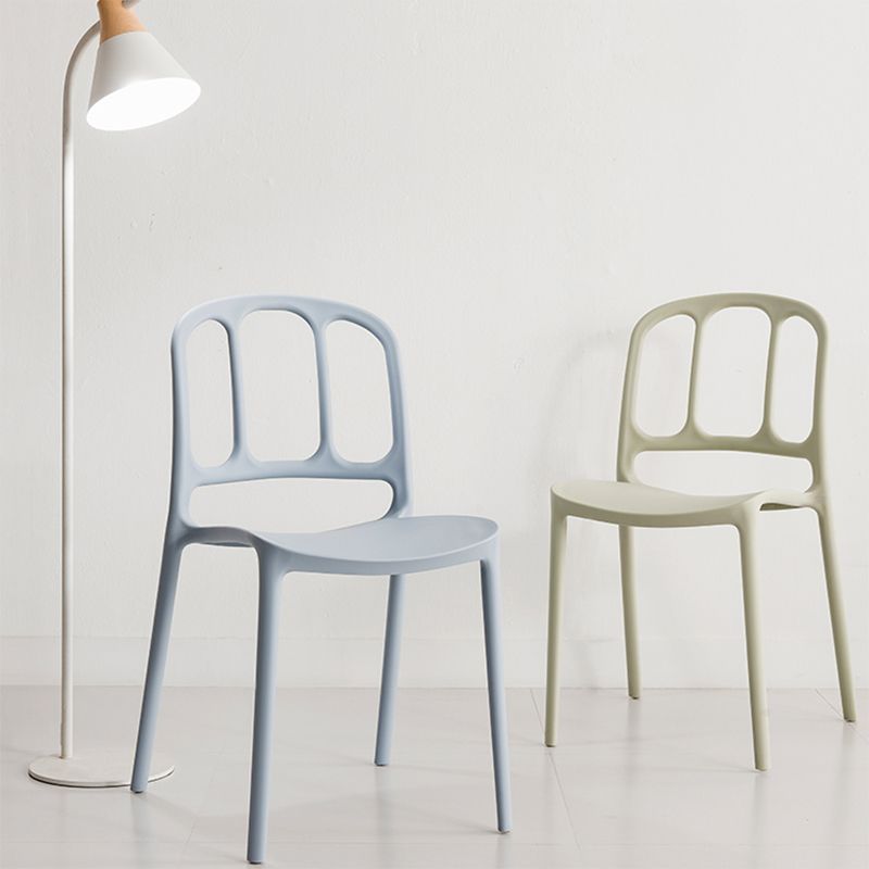 Scandinavisch plastic eetkeukenkamer stoel Windsor zijstoel