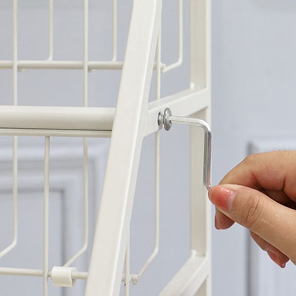 Contemporary Style Bookcase Open Back Bookshelf for Office and Home