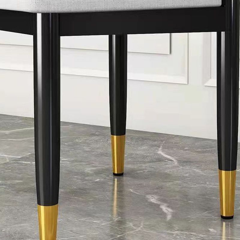 Metal Kitchen Dining Room Chair Contemporary Upholstered Chair