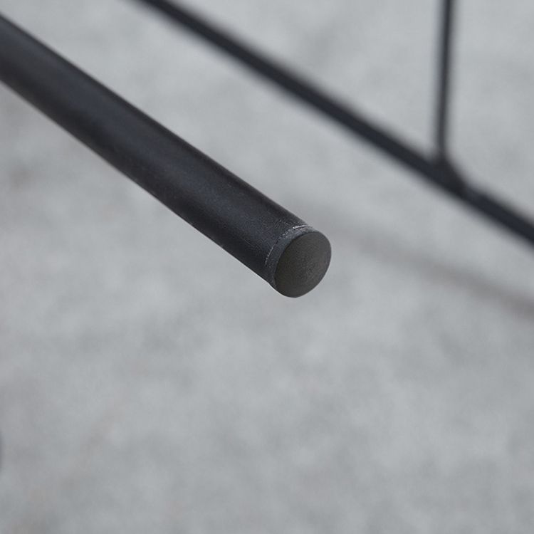 Leather Bar Stool Modern Backrest Counter Stool for Bristol with Metal Base