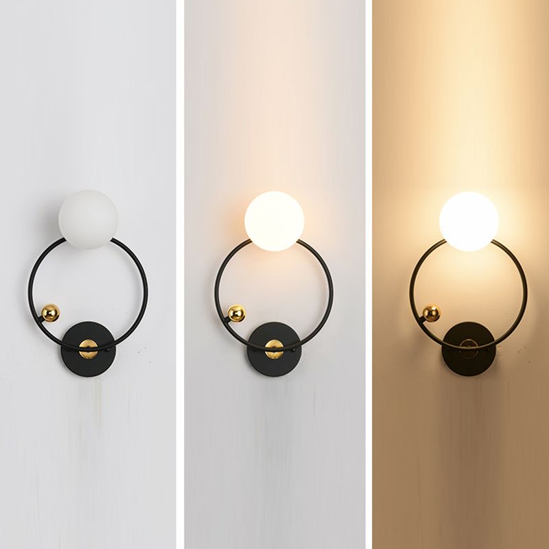 Salon en verre applique en verre moderne 1 luminaire mural mural de tête