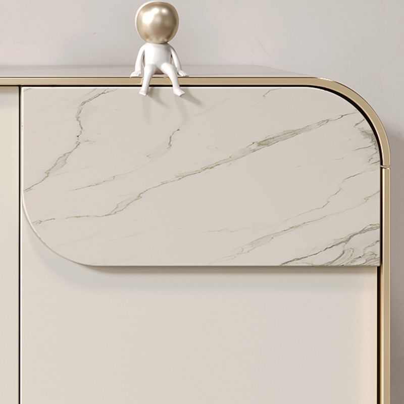 Contemporary Sideboard Cabinet with Drawers Wood Sideboard Table