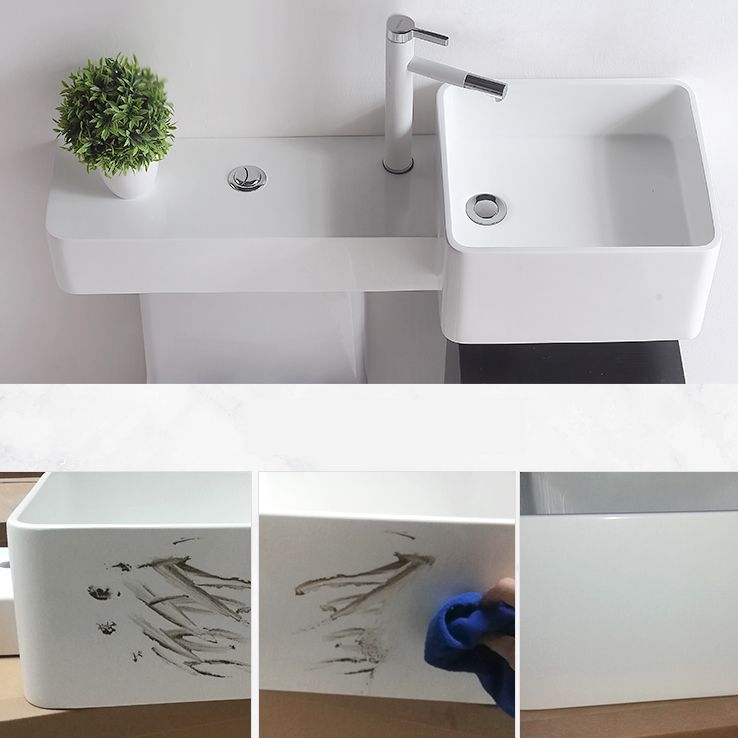 Contemporary Flush Toilet Floor Mount One-Piece Toilet Toilet Bowl