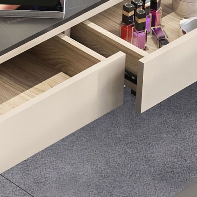 2-Drawer Make-up Vanity Contemporary Makeup Vanity Desk Table