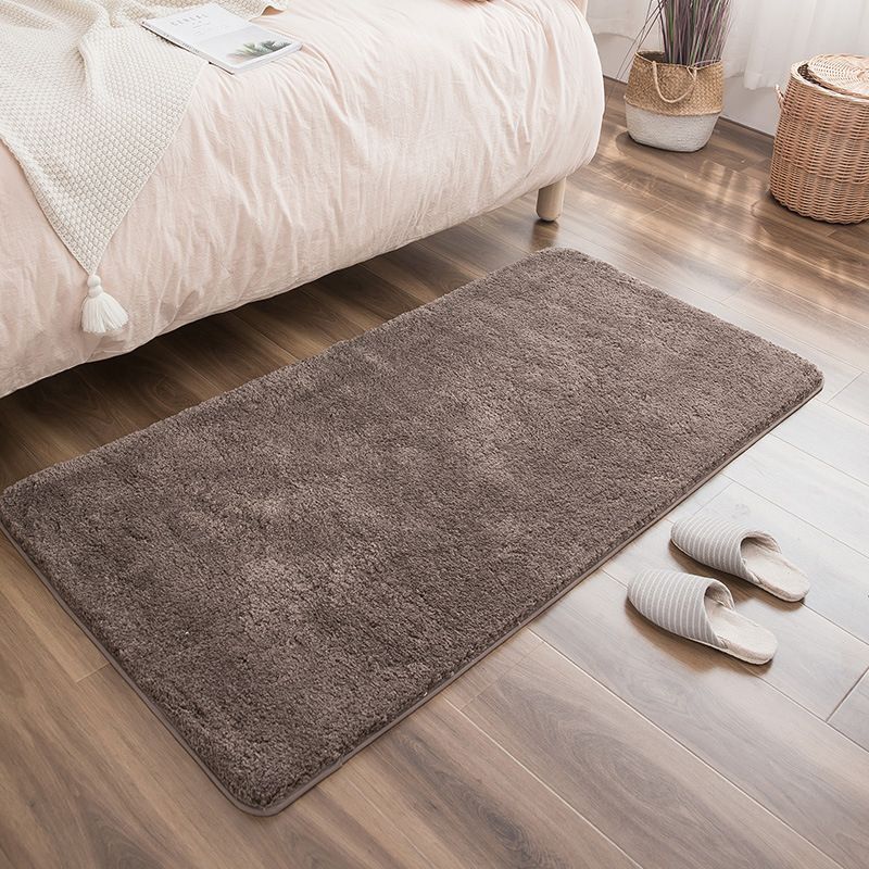 Lässige Schlafzimmer Teppich mehrfarbig farbiger Gebiet Teppich Superfinerfaser Nicht rutschfestem Maschinenwaschable Innenenteppich