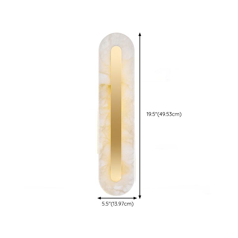 Geometric Wall Lighting Modern Metal 1 Light Wall Sconce for Bedroom