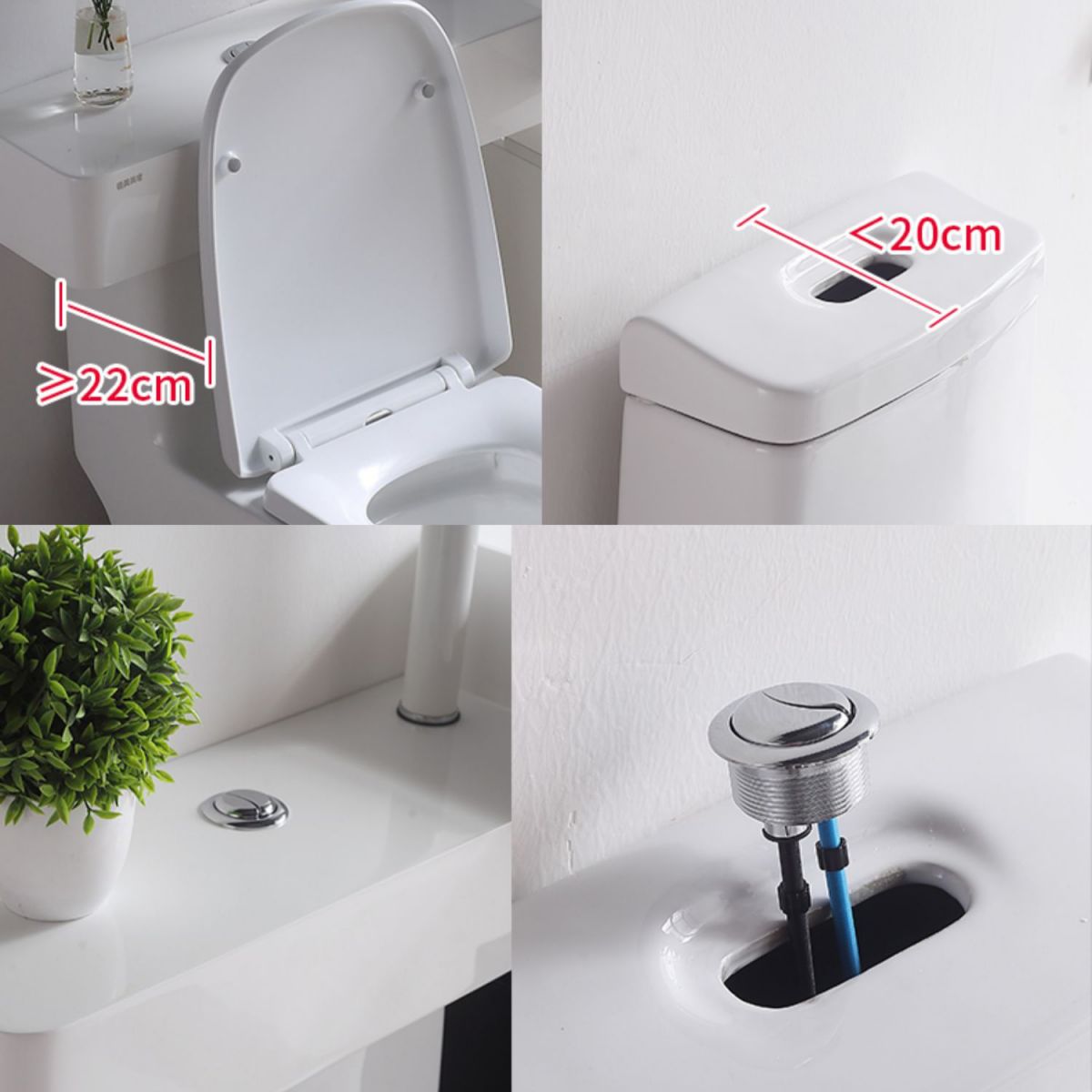 Contemporary Flush Toilet Floor Mount One-Piece Toilet Toilet Bowl