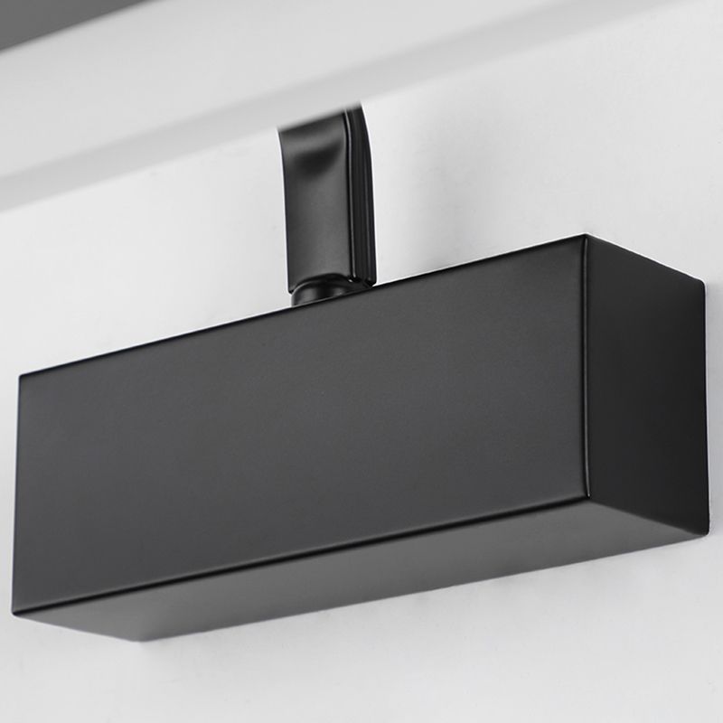 Metal Wall Mounted Light Fixture LED Vanity Wall Sconce with Curved Arm