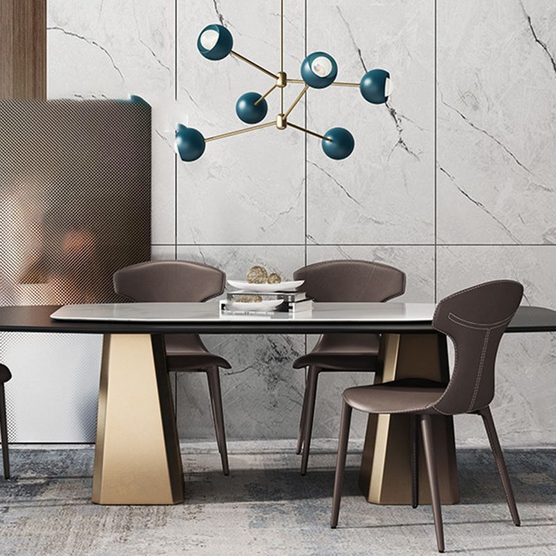 Contemporary Faux Leather Dining and Accent Chairs for Kitchen