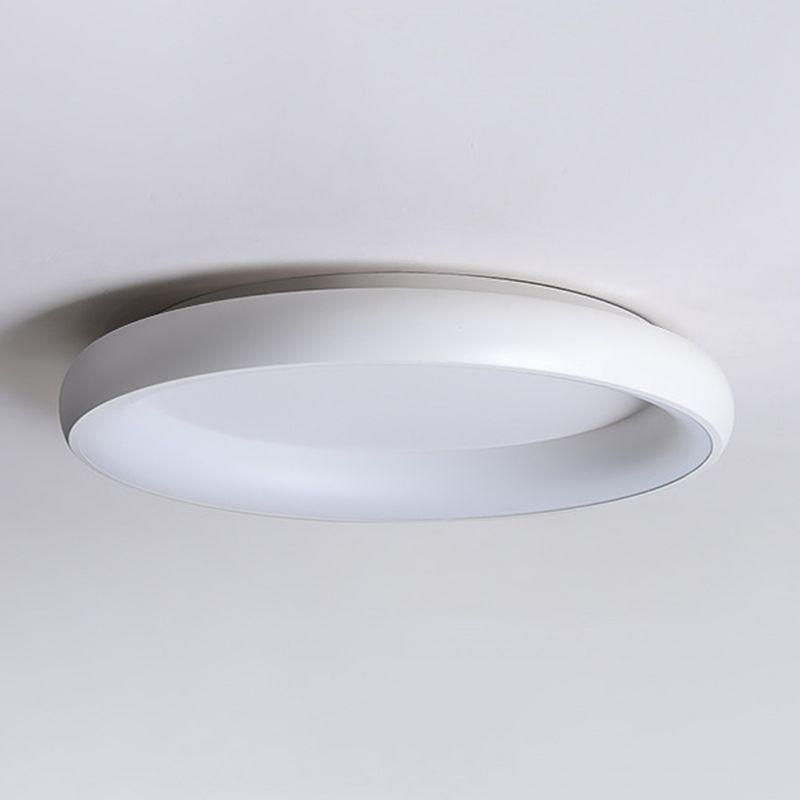 White Flush Mount Lighting LED Contemporary Ceiling Light for Home