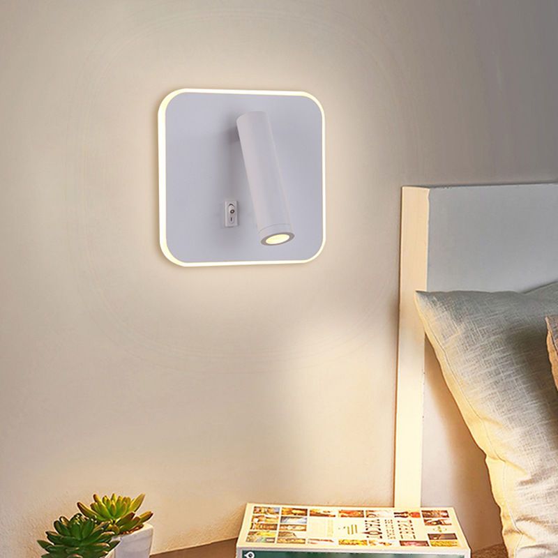Metal Wall Lights Modern Style 2 Light Wall Sconce for Bedroom