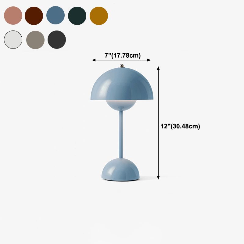 Nuits en dôme et lampes de style moderne en métal 1 lampes à table légère