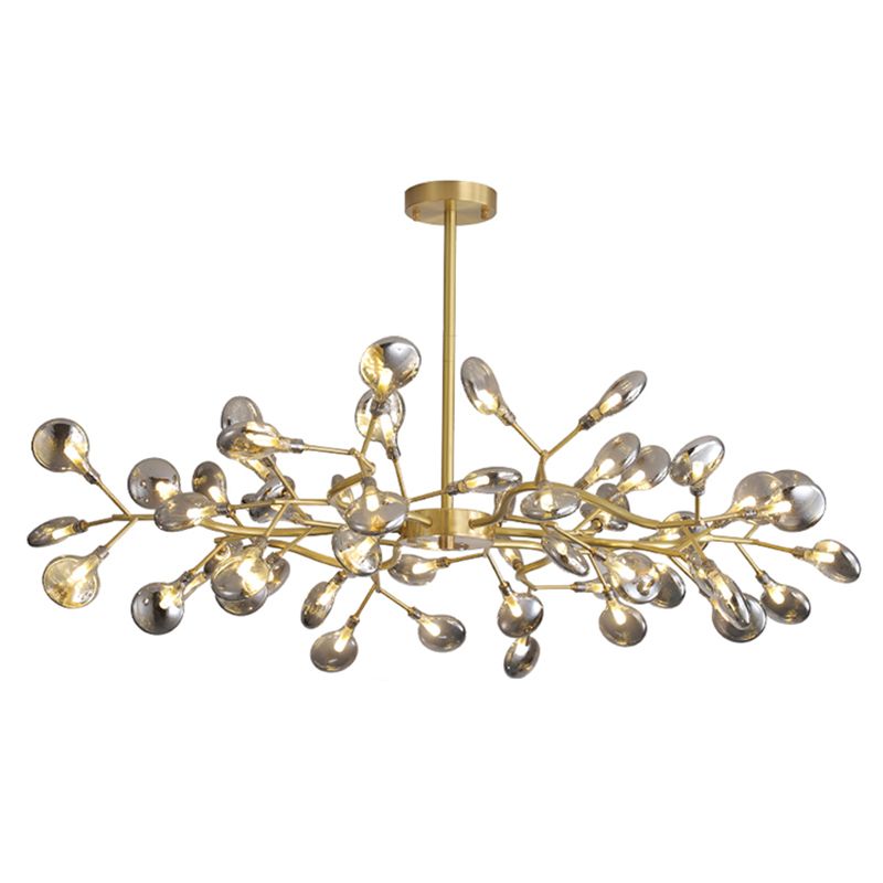 Noordse stijl vuurvliegjes eiland verlichting armatuur metaal woonkamer eiland hanger licht licht