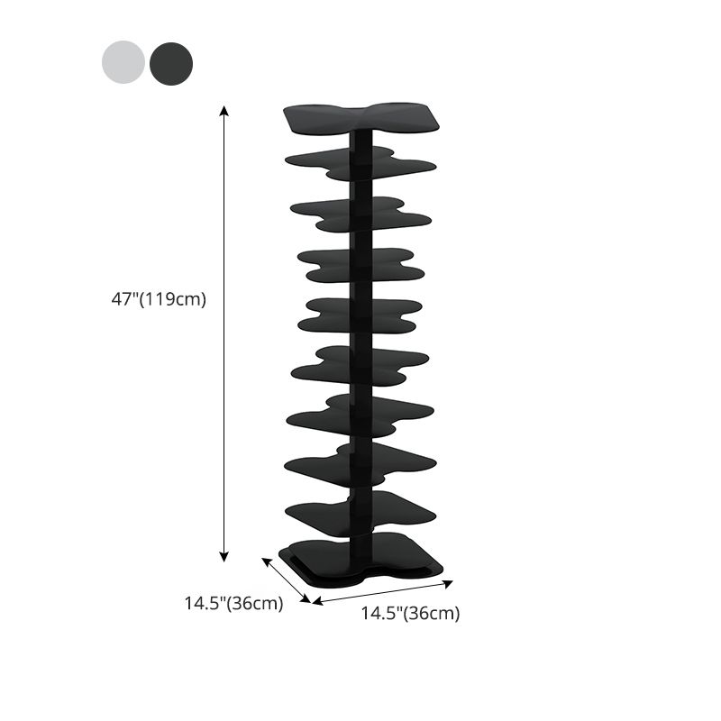 Libreria etagere verticale contemporanea in metallo ripristino aperto per ufficio