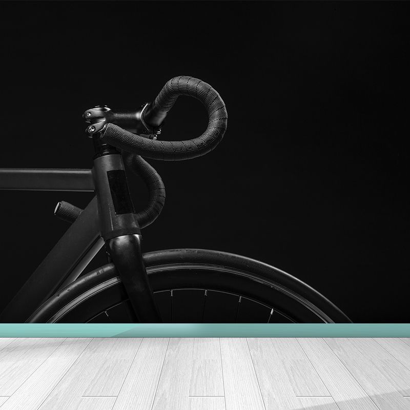 Maßgeschneiderte Vintage-Fahrrad-Wandtapete, Heimdekoration, zeitgenössischer Stil für die Inneneinrichtung