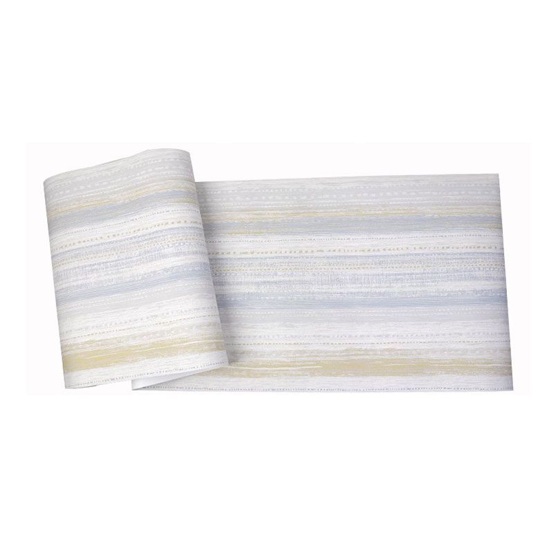 Papier peint à rayures verticales de 20,5 po x 33 pi, couleur douce, simplicité, décoration murale pour mur d'accent
