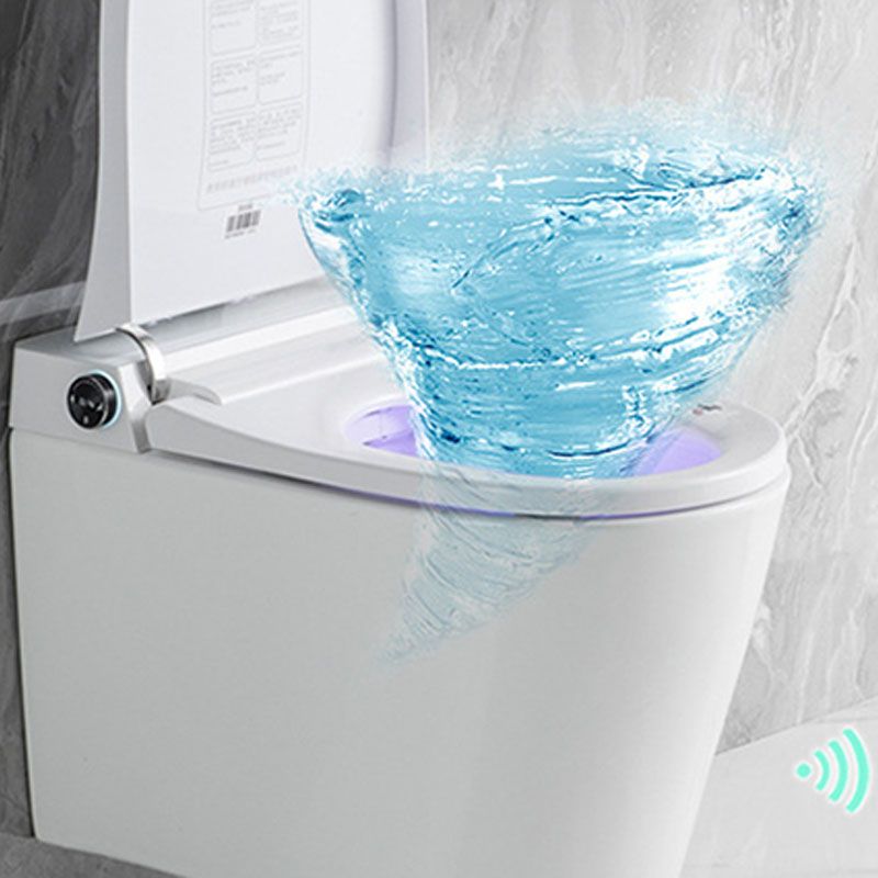 Wall Mount Smart Toilet Soft-Close Seat Toilet with Concealed Tank