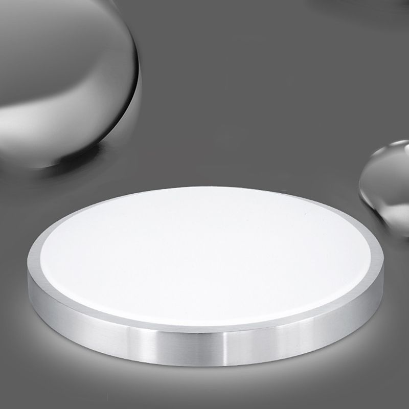 Round 1-Light Flush Mount Ceiling Lights Acrylic Modern Style Flush Ceiling Light Fixtures