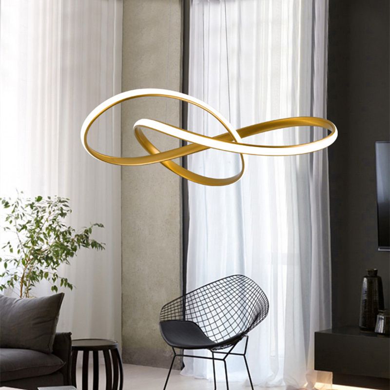 Cycle Shade lampadario Light Light Metal Modern 1 Funzione illuminazione lampadario leggero