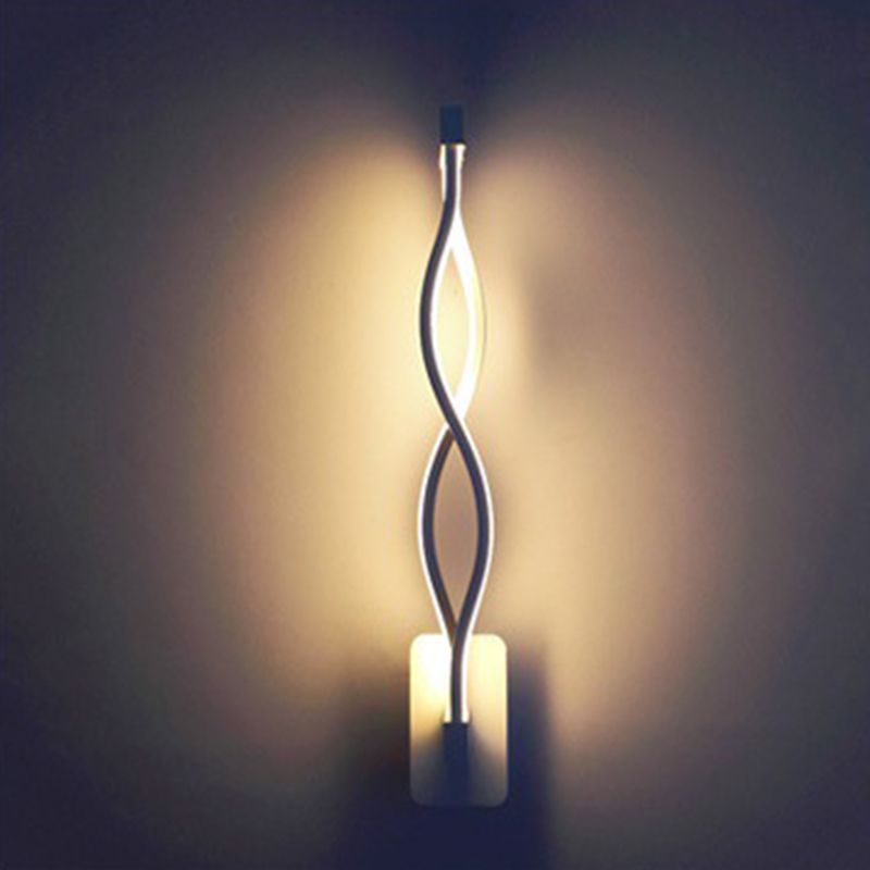 Linear Aluminum Wall Light Minimalism 1-light Wall Sconce for Living Room