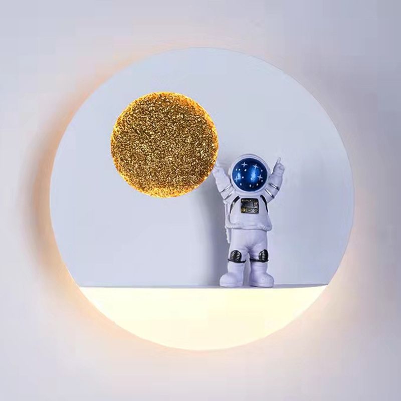 Creative Astronauts Wall Light Modern LED Wall Light Fixture for Bedroom