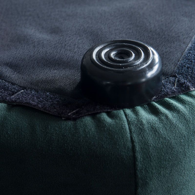 Modern Ottoman Velvet Upholstered Fade Resistant Solid Color Square Ottoman