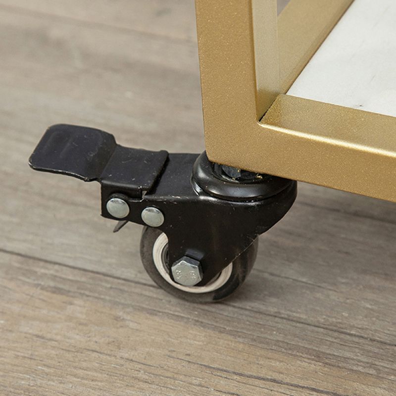 Modern Pub Table with Metal Frame Specialty White Top Bar Table