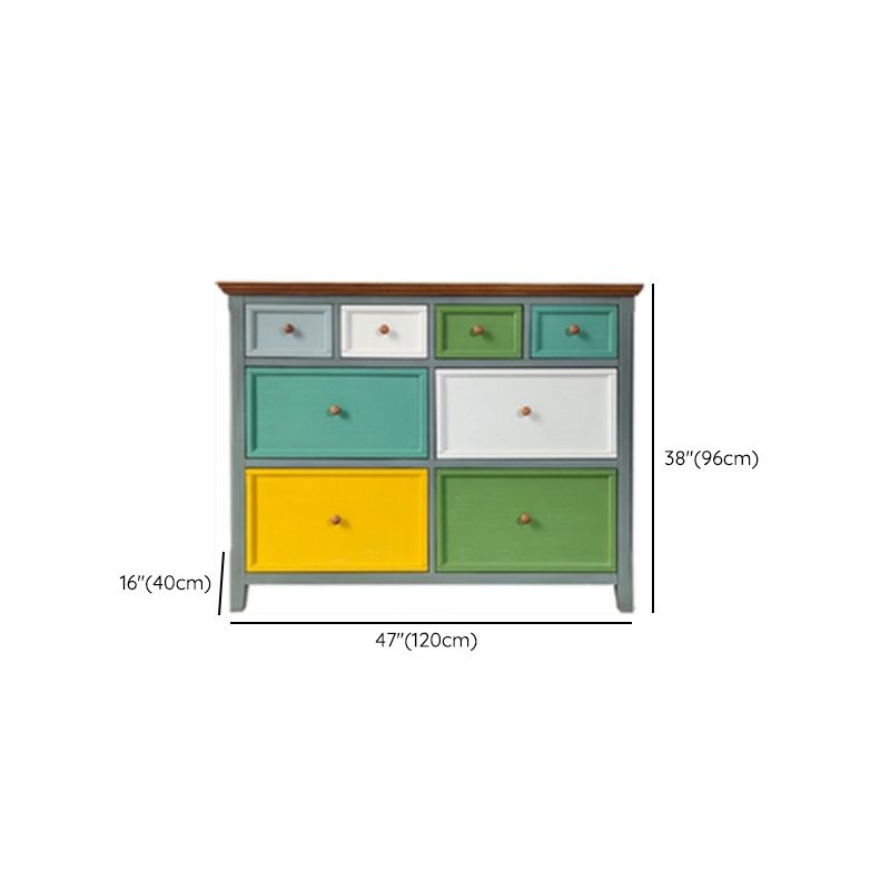Wooden Storage Chest Dresser Modern Storage Chest with Drawers