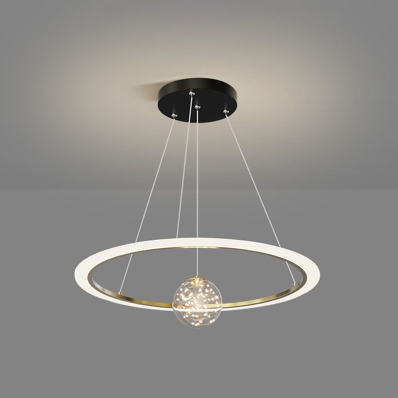 Licht luxe minimalisme Moderne Noordse stijl LED hanger kroonluchter licht voor eetkamer woonkamer
